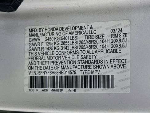 Used 2024 Honda Passport EX-L image 30