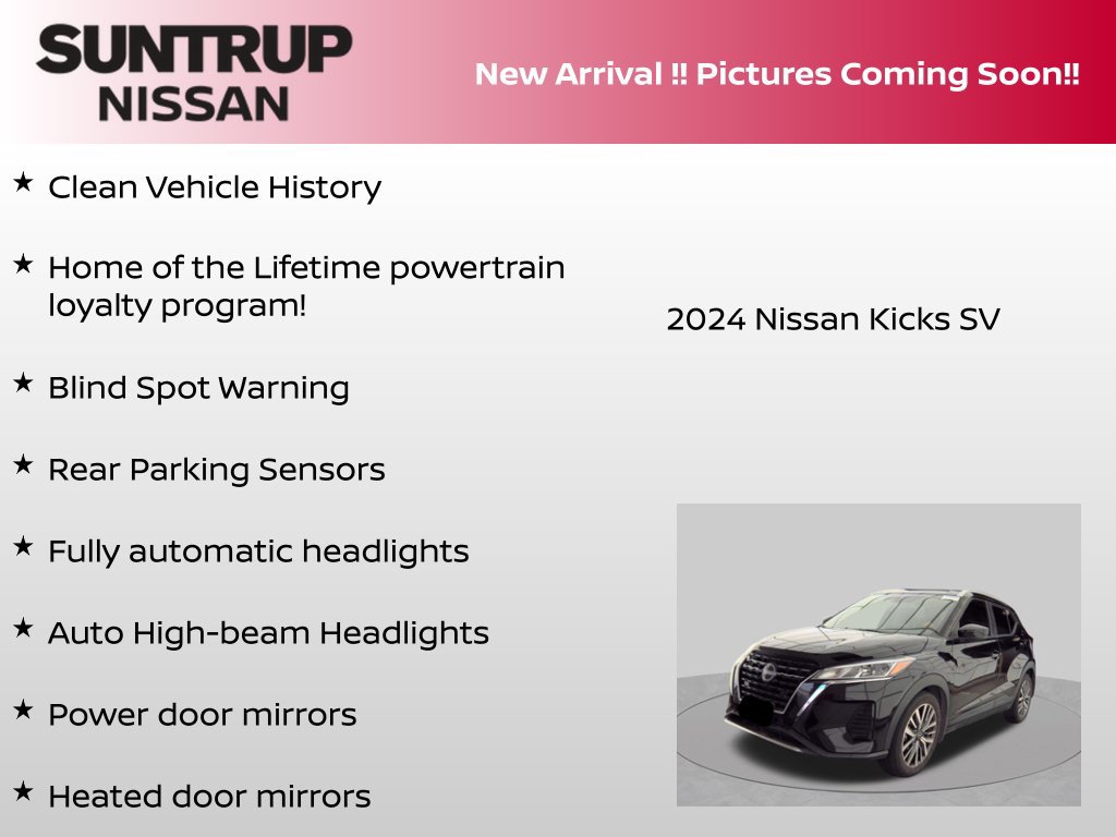 Certified 2024 Nissan Kicks SV FWD image 5