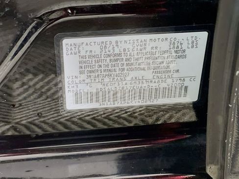 Used 2019 Nissan Sentra SV FWD image 30