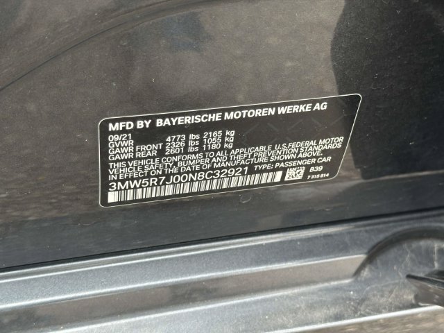 Used 2022 BMW 330i xDrive Sedan w/ Driving Assistance Package AWD/4WD image 40