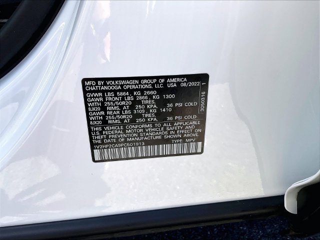 Certified 2023 Volkswagen Atlas SE AWD/4WD image 34