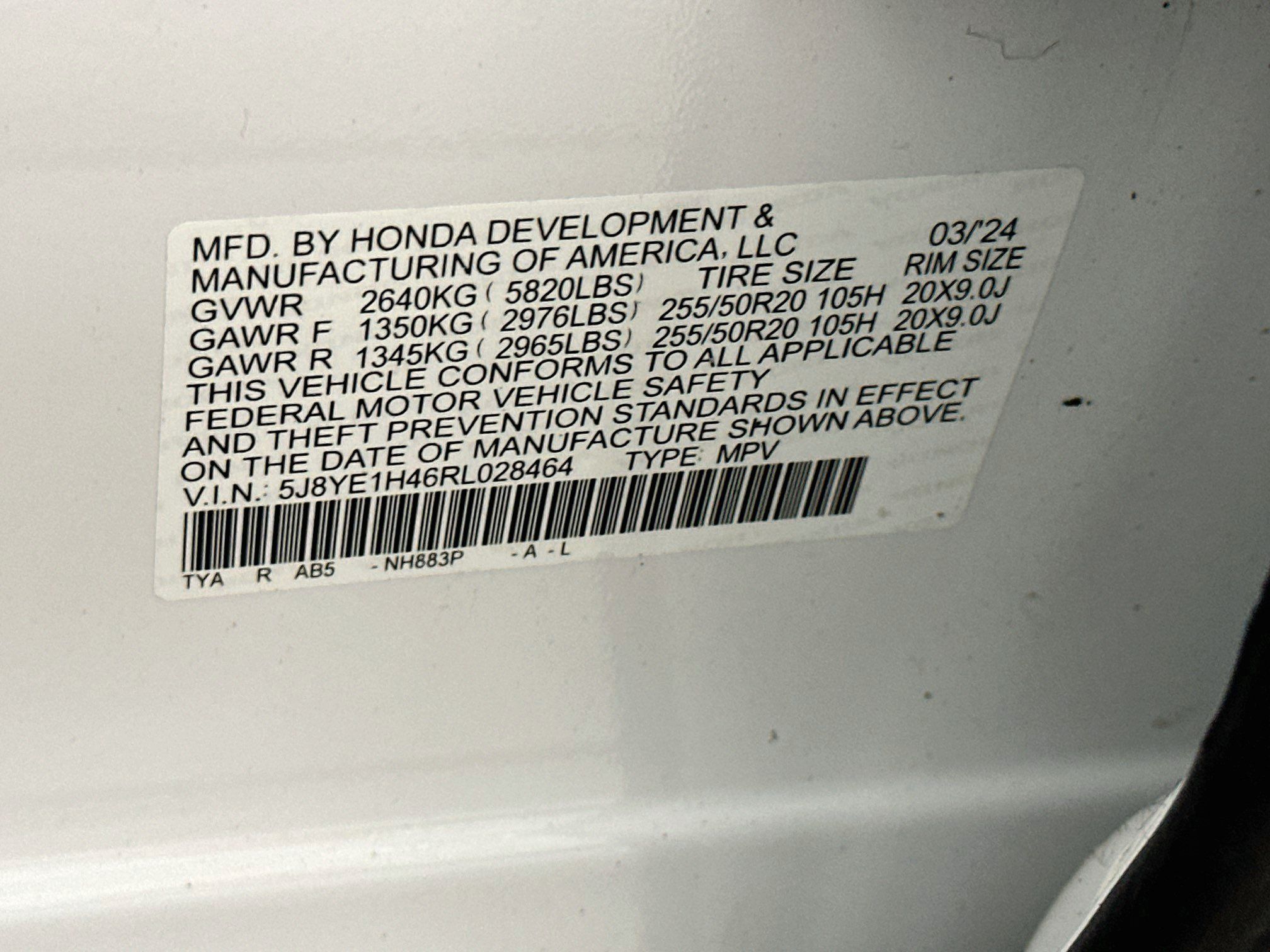 Used 2024 Acura MDX w/ Technology Package AWD/4WD image 12