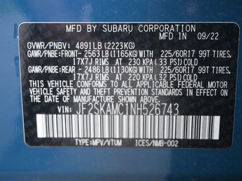 Used 2022 Subaru Forester Wilderness image 19