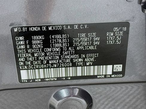 Used 2018 Honda HR-V EX-L image 32