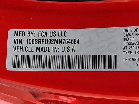 Used 2021 RAM 1500 TRX w/ TRX Level 2 Equipment Group image 28