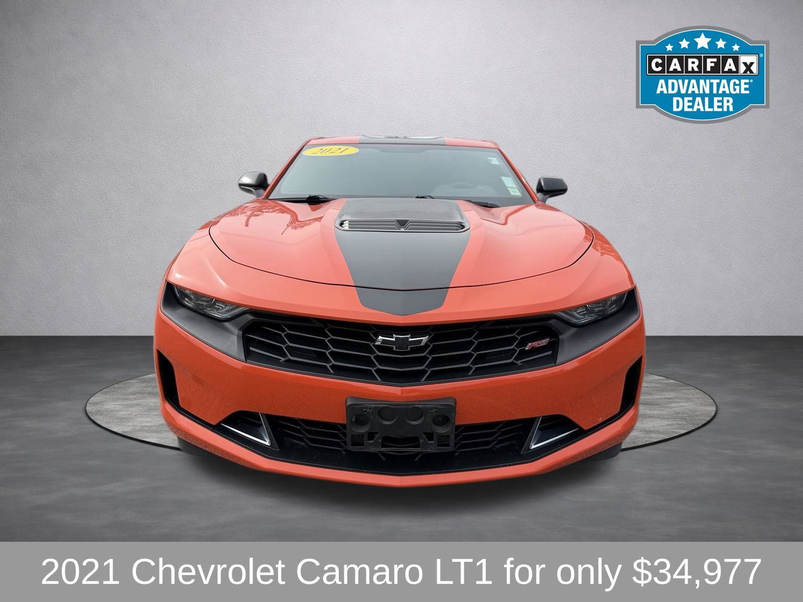 Used 2021 Chevrolet Camaro LT w/ RS Package RWD image 9