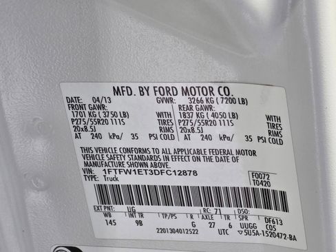 Used 2013 Ford F150 Platinum AWD/4WD image 23