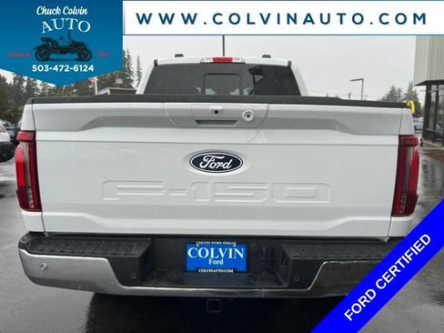 Certified 2025 Ford F150 Lariat w/ Mobile Office Package AWD/4WD image 29
