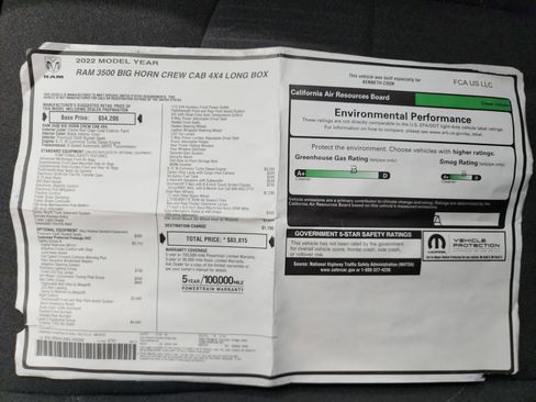 Used 2022 RAM 3500 Big Horn w/ Level C Equiment Group image 51