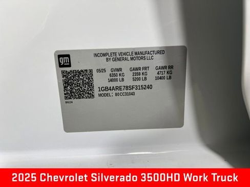 New 2025 Chevrolet Silverado 3500 W/T w/ WT Convenience Package image 28