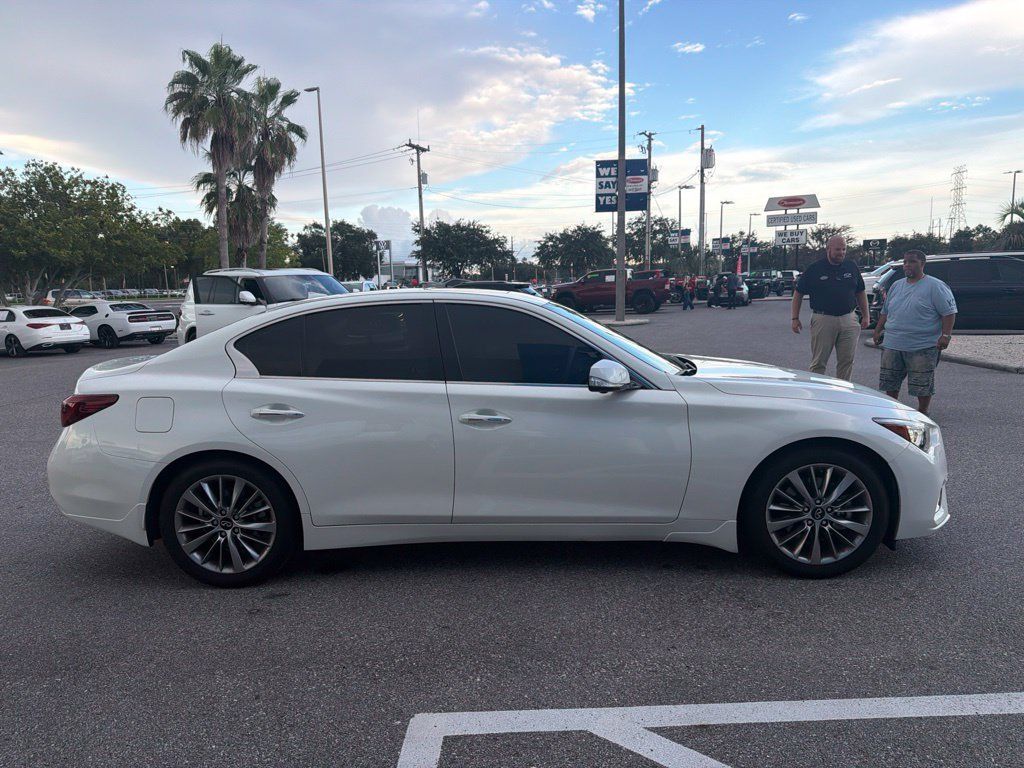 Used 2024 INFINITI Q50 Luxe w/ Cargo Package RWD image 7
