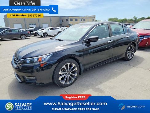 Used 2015 Honda Accord Sport image 1