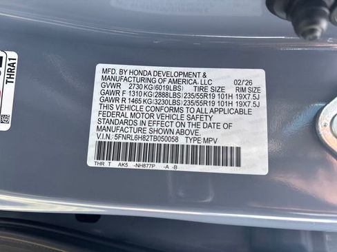New 2026 Honda Odyssey Touring image 32