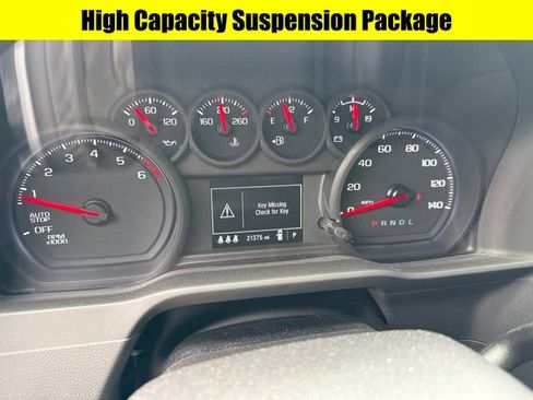 Used 2024 Chevrolet Silverado 1500 Custom w/ Turbomax Blackout Package AWD/4WD image 12