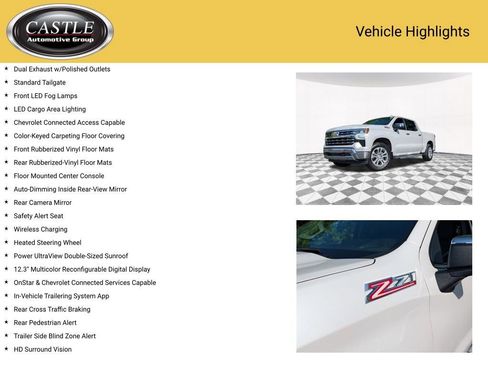 Used 2024 Chevrolet Silverado 1500 LTZ w/ Technology Package AWD/4WD image 19