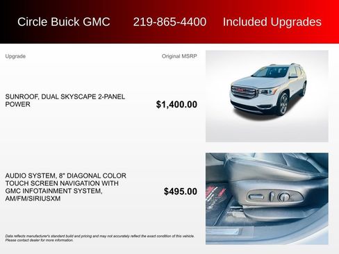Used 2018 GMC Acadia SLT FWD image 3