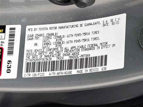 Used 2021 Toyota Tacoma SR5 w/ SR5 Appearance Package (SM) image 29