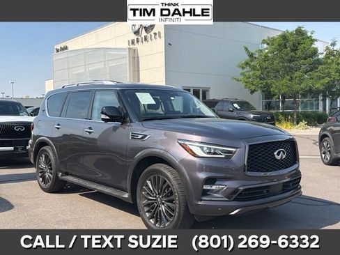 Used 2022 INFINITI QX80 Premium Select w/ Cargo Package AWD/4WD image 1