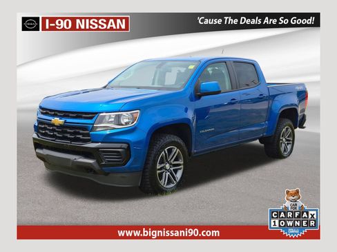 Used 2021 Chevrolet Colorado W/T w/ Custom Special Edition AWD/4WD image 1