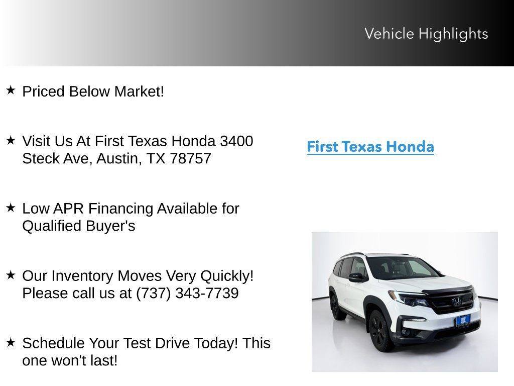 Used 2022 Honda Pilot TrailSport image 10