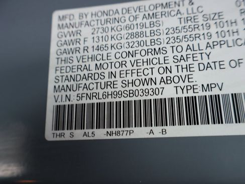 Certified 2025 Honda Odyssey Elite image 36