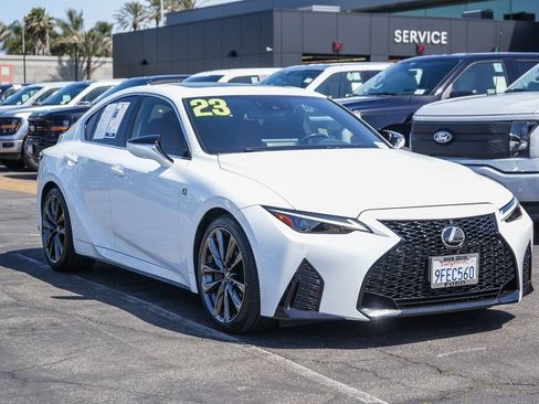 Used 2023 Lexus IS 350 F Sport w/ Navigation Package RWD image 3