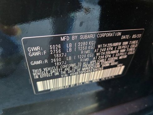 Used 2024 Subaru Outback Touring XT image 22