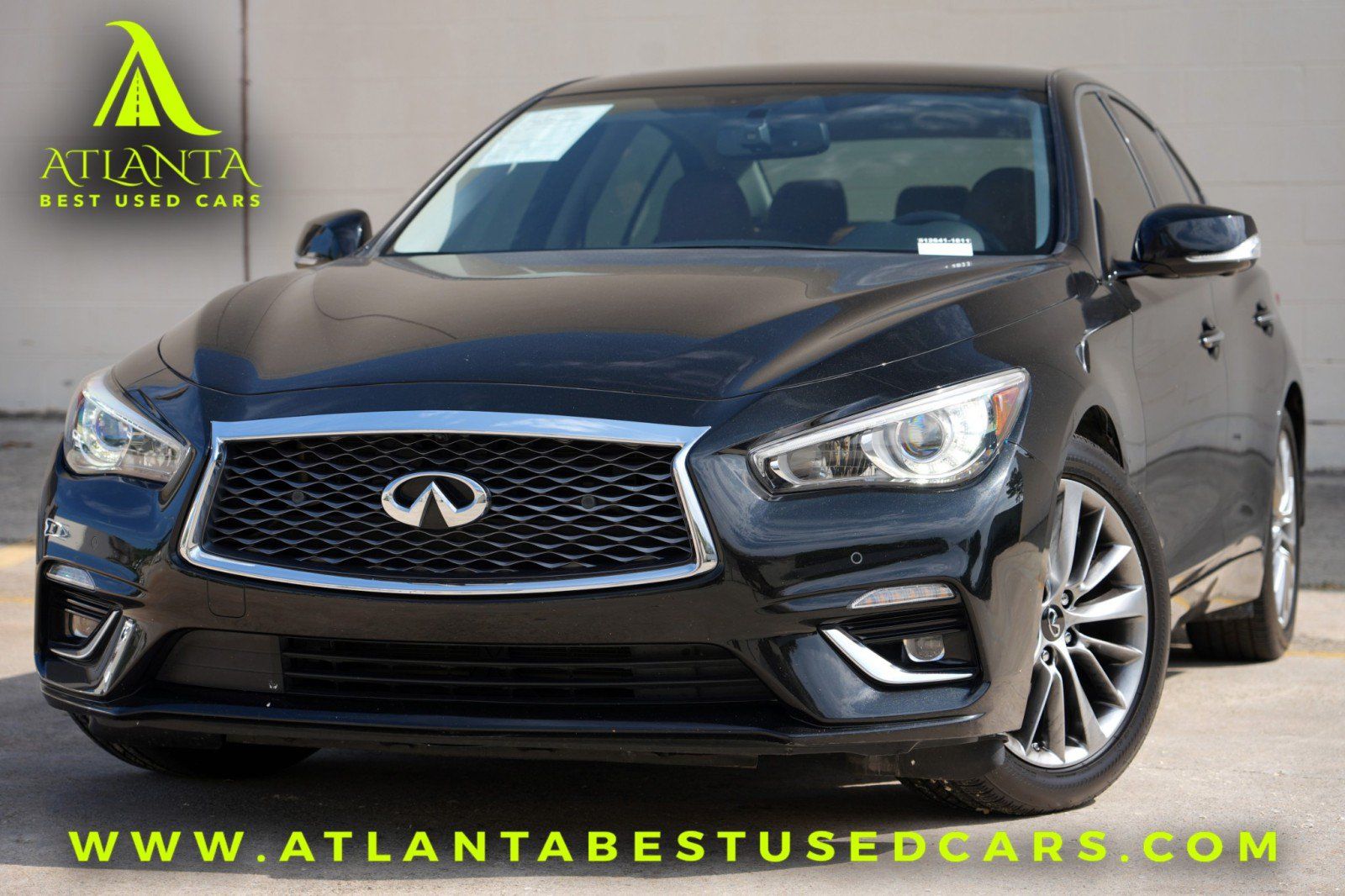 Used 2023 INFINITI Q50 Luxe w/ Cargo Package RWD image 1