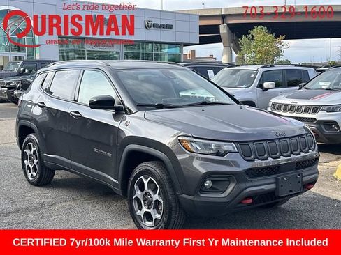 Certified 2022 Jeep Compass Trailhawk w/ Trailhawk Convenience Group AWD/4WD image 1