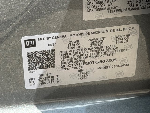 New 2026 Chevrolet Silverado 1500 RST RWD image 28