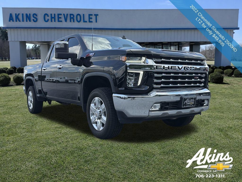 Used 2022 Chevrolet Silverado 2500 LTZ w/ LTZ Premium Package AWD/4WD image 9