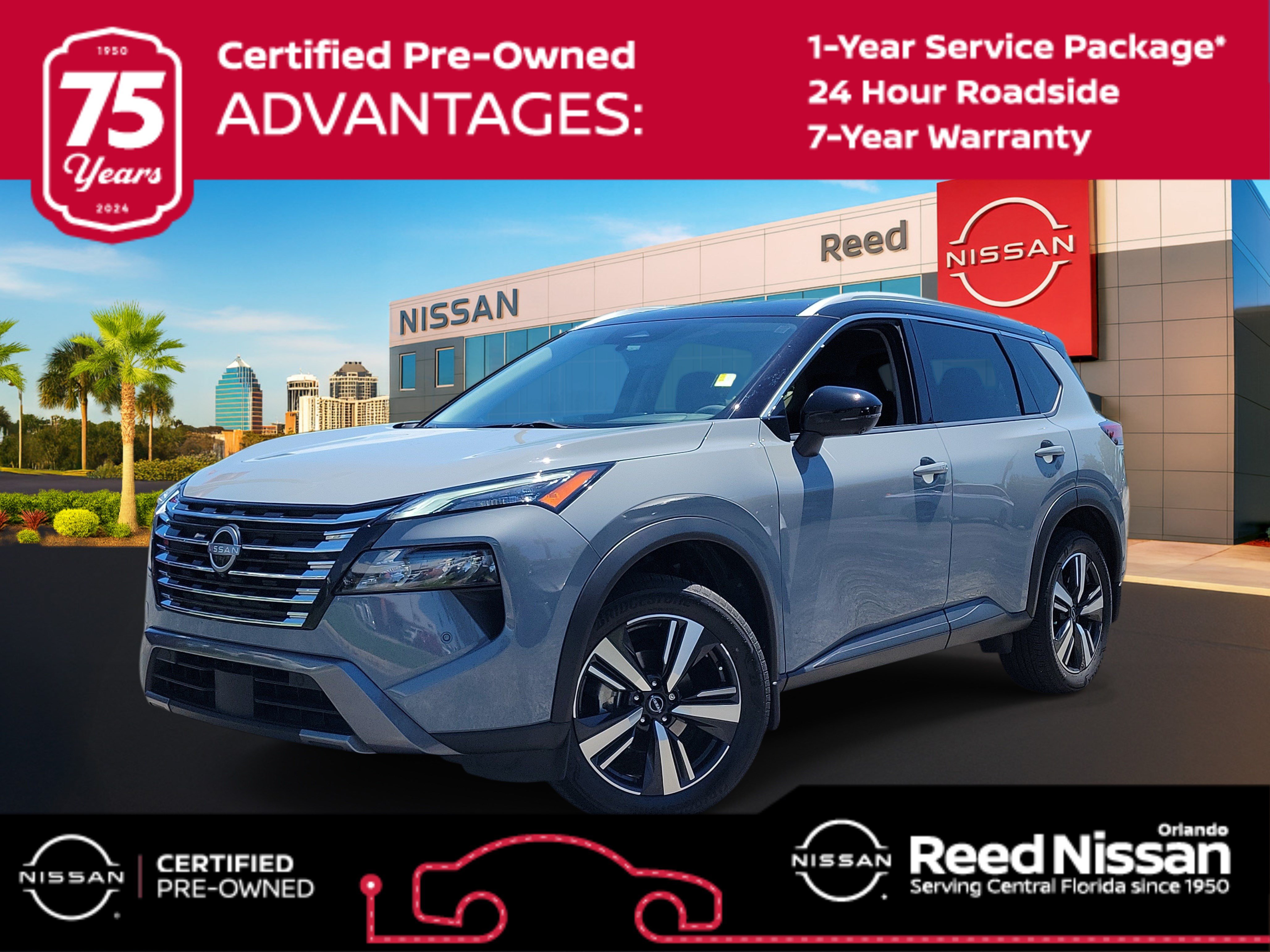 Certified 2024 Nissan Rogue SL FWD image 1