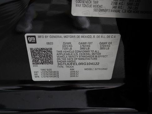 Used 2024 GMC Sierra 1500 AT4X AWD/4WD image 33