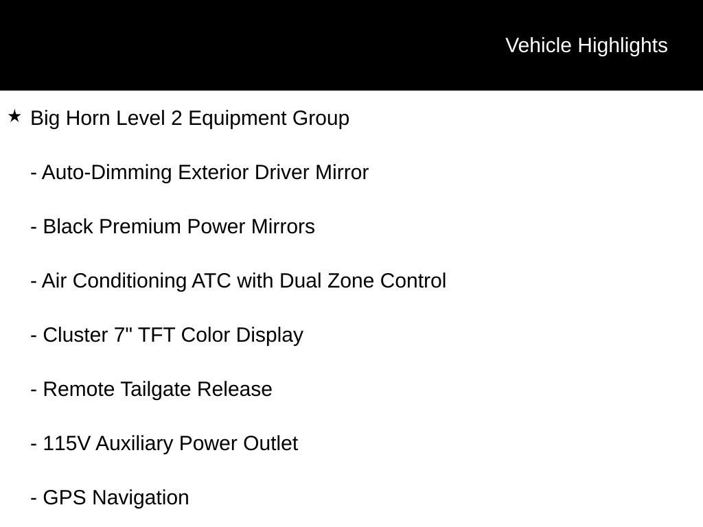 New 2026 RAM 1500 Big Horn AWD/4WD image 16