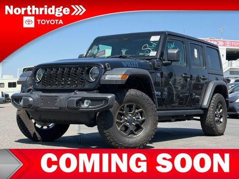 Used 2025 Jeep Wrangler Unlimited Sport S 4xe AWD/4WD image 3