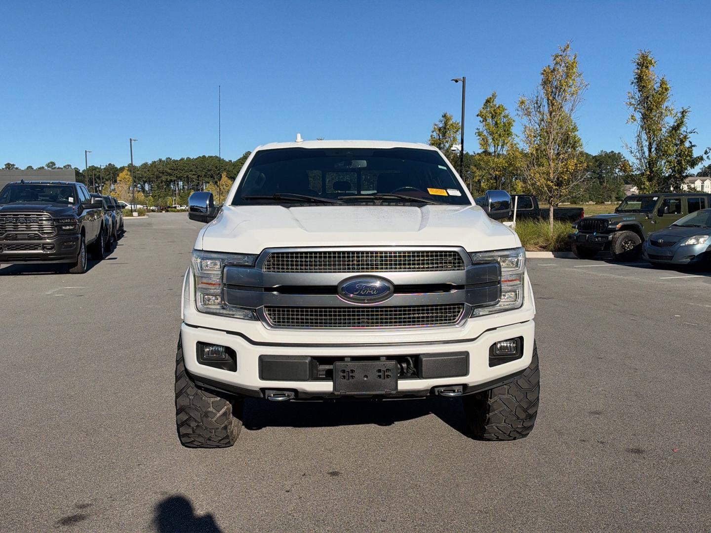 Used 2020 Ford F150 Platinum w/ Technology Package AWD/4WD image 2