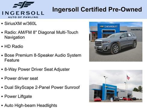 Used 2020 GMC Acadia SLT w/ LPO, Floor Liner Package image 5