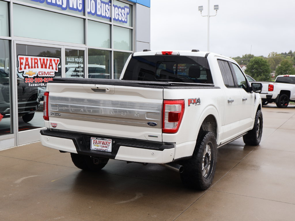 Used 2021 Ford F150 Platinum w/ Equipment Group 701A High AWD/4WD image 3