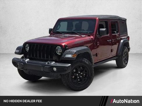 Used 2021 Jeep Wrangler Unlimited Sport AWD/4WD image 1