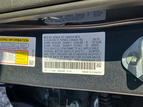 New 2026 Honda Civic Sport image 17