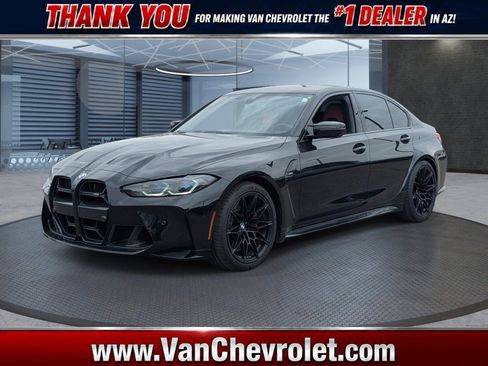 Used 2023 BMW M3 w/ Executive Package RWD image 1