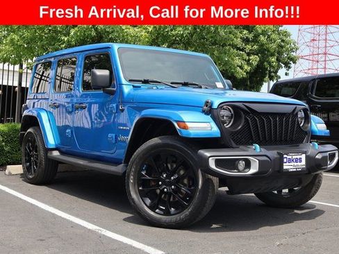 Used 2022 Jeep Wrangler Unlimited Sahara AWD/4WD image 1