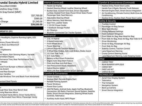 New 2025 Hyundai Sonata Limited image 5