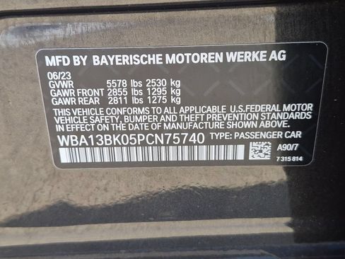 Certified 2023 BMW M550i xDrive AWD/4WD image 25