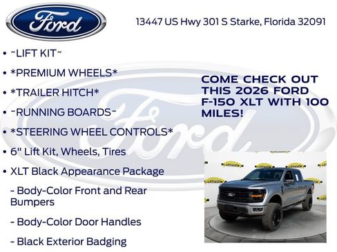 New 2026 Ford F150 XLT w/ FX4 Off-Road Package AWD/4WD image 10