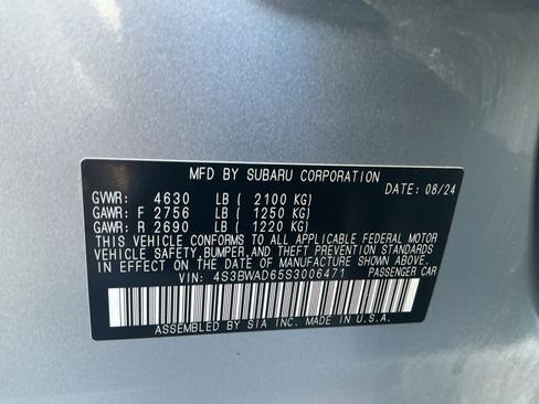 Used 2025 Subaru Legacy Premium image 16