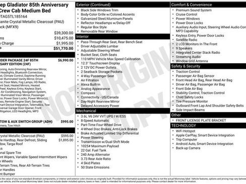 New 2026 Jeep Gladiator Sport AWD/4WD image 2