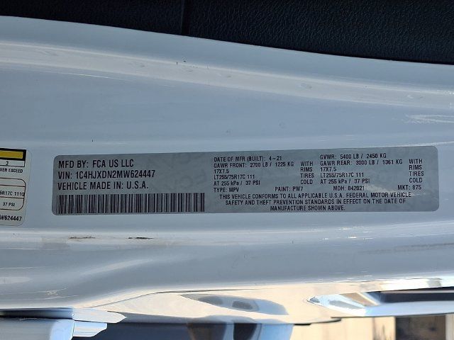 Used 2021 Jeep Wrangler Unlimited Sport AWD/4WD image 31