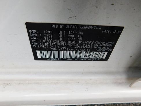 Used 2019 Subaru Impreza 2.0i image 8