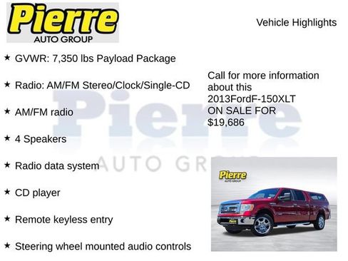 Used 2013 Ford F150 XLT w/ Luxury Equipment Group AWD/4WD image 7